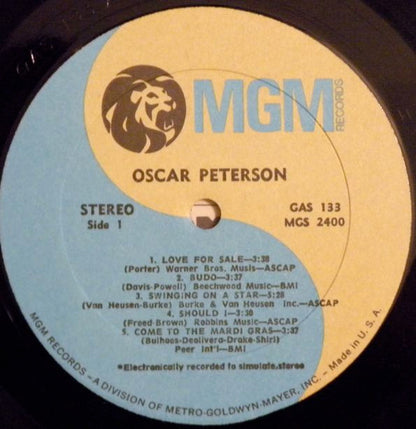 Oscar Peterson - secondary