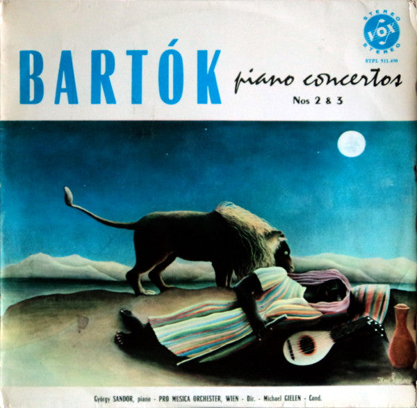 Béla Bartók, György Sándor, Vienna Pro Musica Orchestra, Michael Gielen - Piano Concertos Nos 2 & 3
