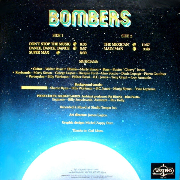 Bombers - secondary