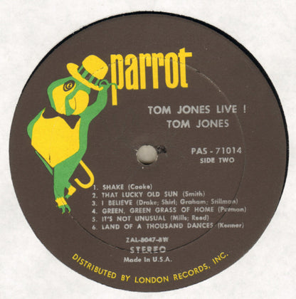 Tom Jones Live! At The Talk Of The Town - secondary