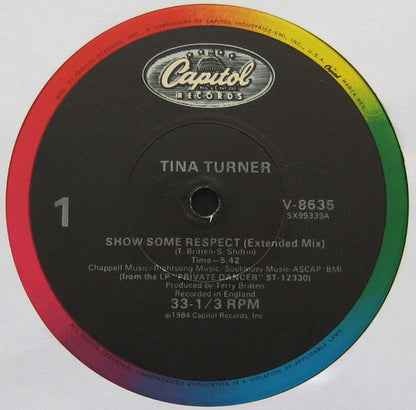 12" Single: Tina Turner - Show Some Respect (Extended Mix)