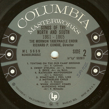 Songs Of The North And South, 1861-1865 - secondary