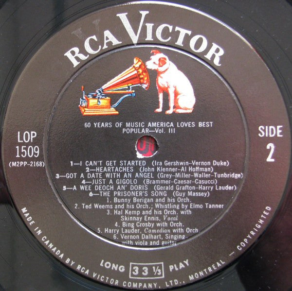 Various - 60 Years Of Music America Loves Best - Volume III - Popular