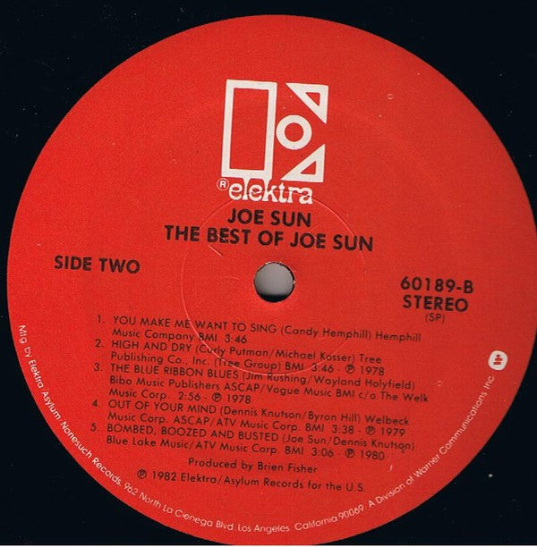 Joe Sun - The Best Of Joe Sun