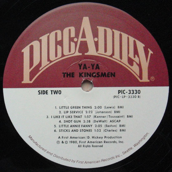 The Kingsmen - Ya Ya