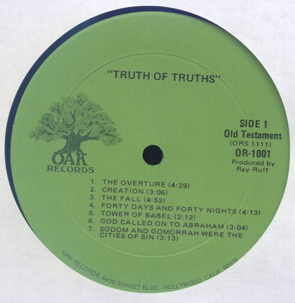 Truth Of Truths - secondary