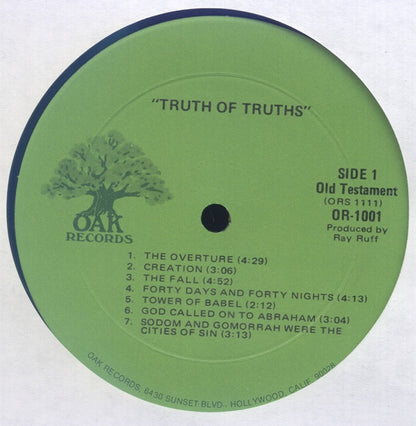 Truth Of Truths - secondary