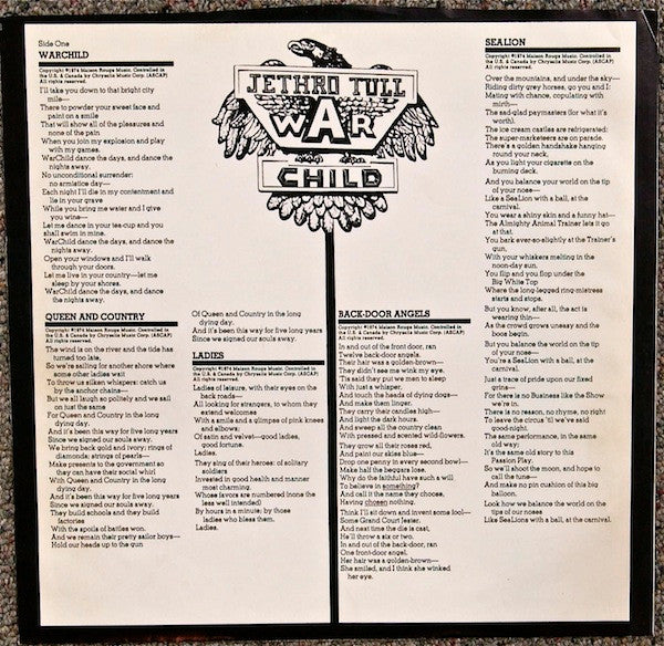 War Child - secondary