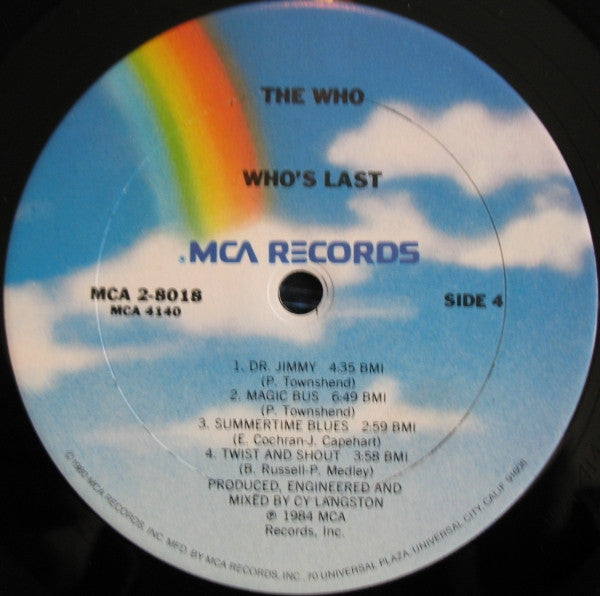 The Who - Who's Last