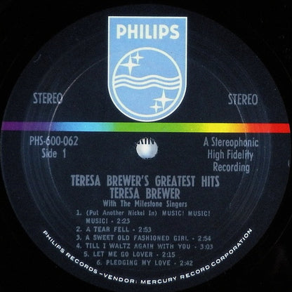 Teresa Brewer - Teresa Brewer's Greatest Hits