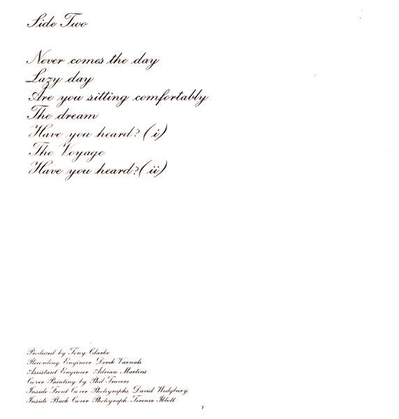On The Threshold Of A Dream - secondary