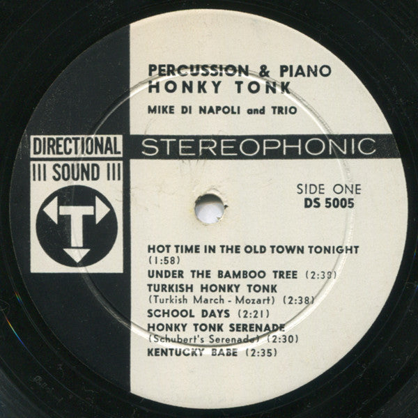 Mike Di Napoli, Frank Petty Trio - Percussion & Piano Honky Tonk