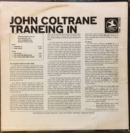 Traneing In - secondary