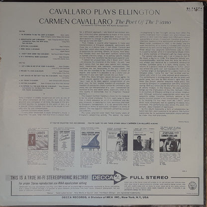 Cavallaro Plays Ellington - secondary