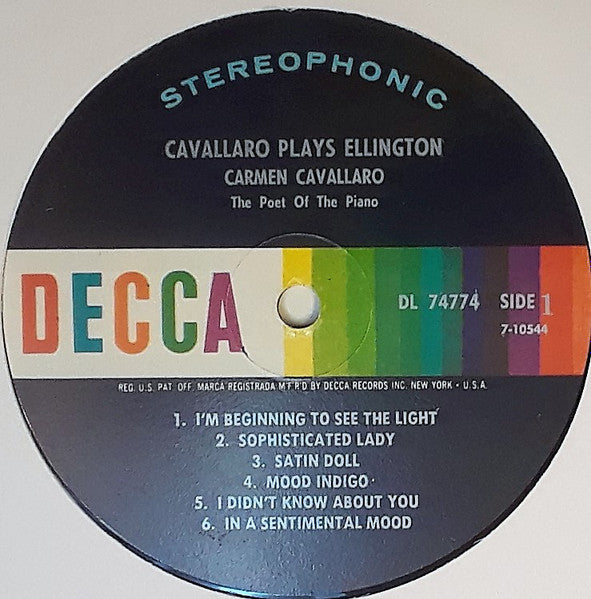 Cavallaro Plays Ellington - secondary