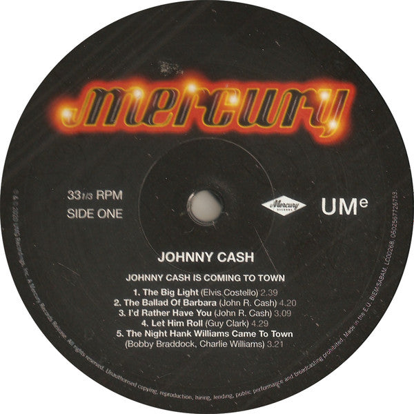 Johnny Cash Is Coming To Town - secondary