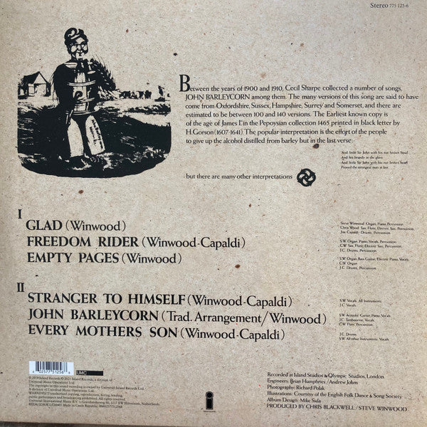 John Barleycorn Must Die - secondary