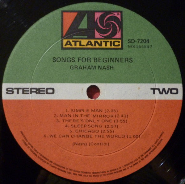 Songs For Beginners - secondary