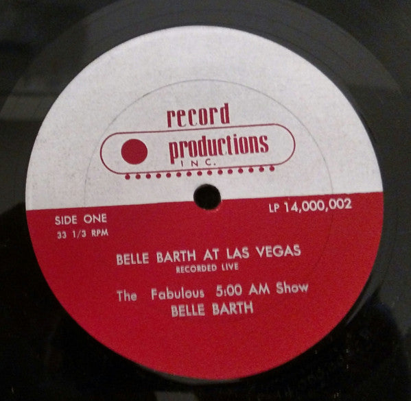 Belle Barth - Belle Barth At Las Vegas