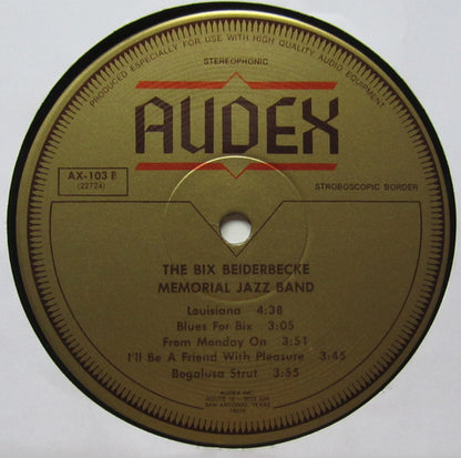 The Bix Beiderbecke Memorial Jazz Band - secondary