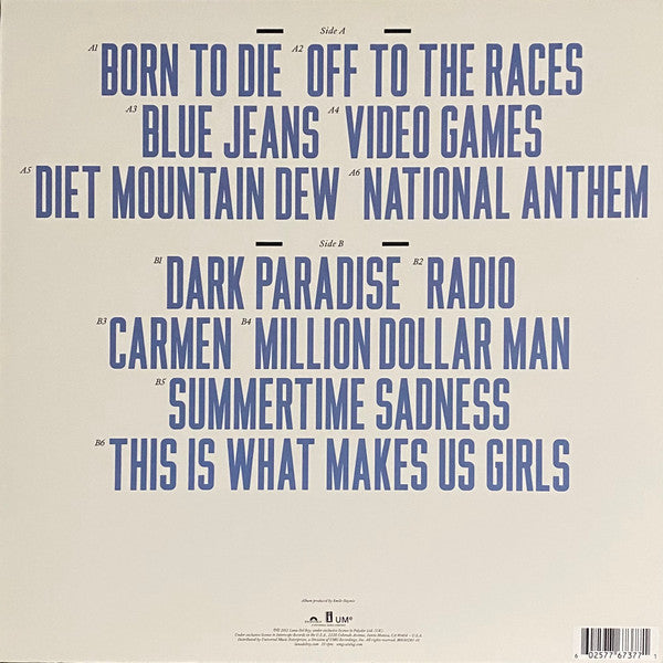 Born To Die - secondary