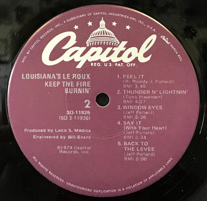 Keep The Fire Burnin’ - secondary