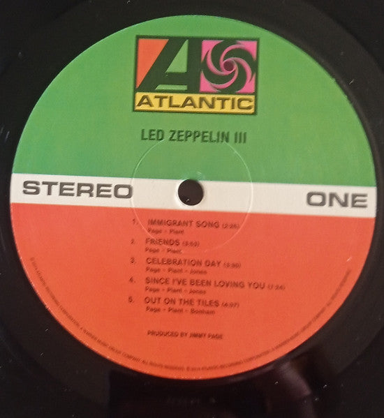 Led Zeppelin III - secondary