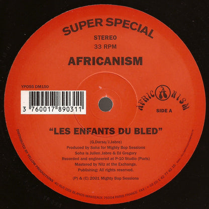 12" Single: Africanism, Soha - Les Enfants Du Bled