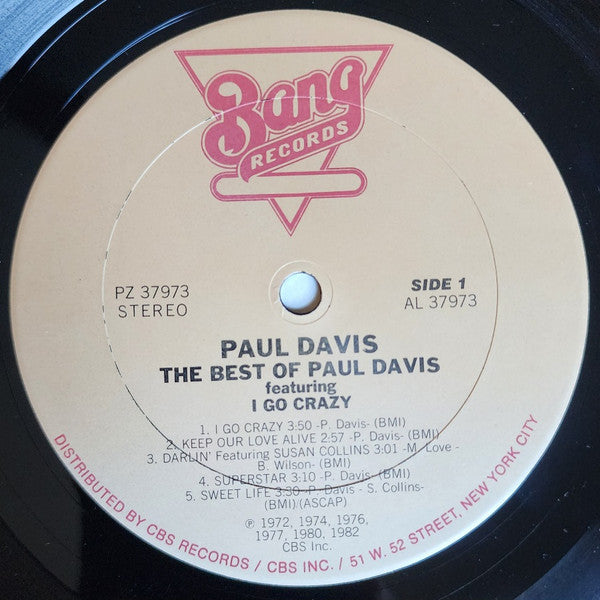 The Best Of Paul Davis - secondary