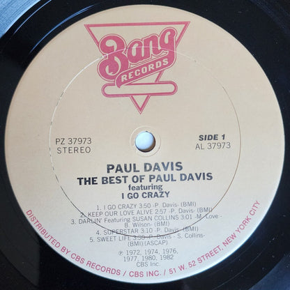 The Best Of Paul Davis - secondary