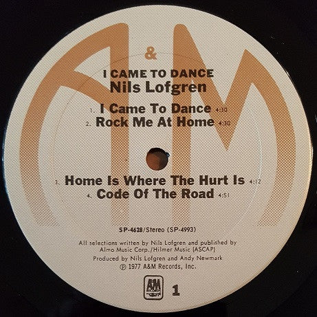 I Came To Dance - secondary