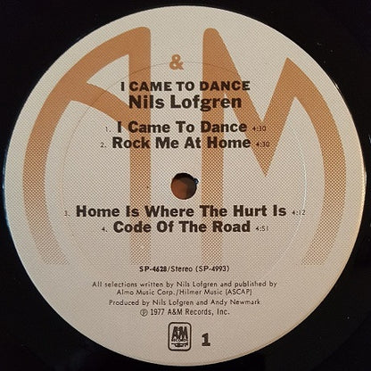 I Came To Dance - secondary