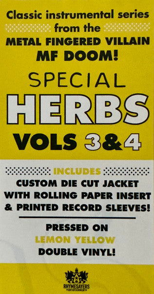 Special Herbs (Vols 3&4) - secondary
