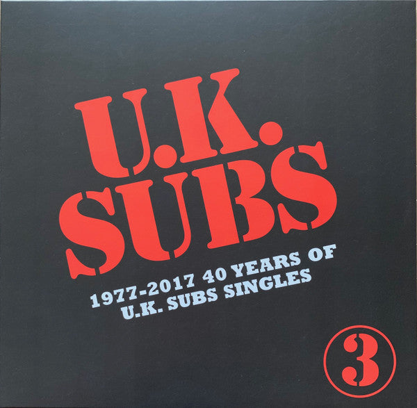 1977 - 2017 40 Years Of U.K. Subs Singles - secondary
