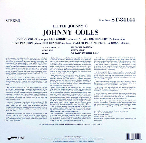 Little Johnny C - secondary