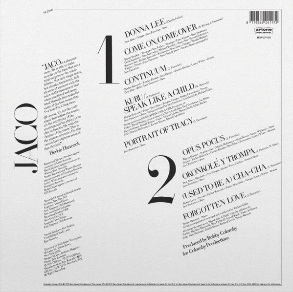 Jaco Pastorius - secondary