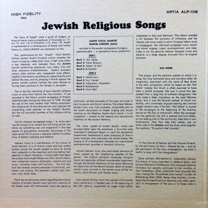 Jewish Religious Songs - secondary