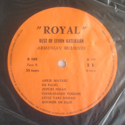 Armenian Melodies - secondary