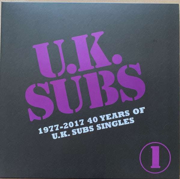 1977 - 2017 40 Years Of U.K. Subs Singles - secondary