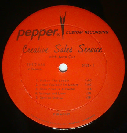 Creative Sales Service With Auto Cue - secondary