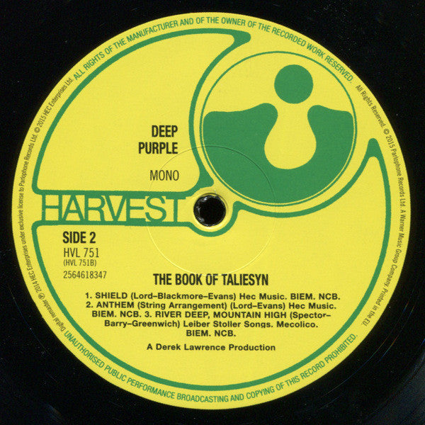 The Book Of Taliesyn - secondary