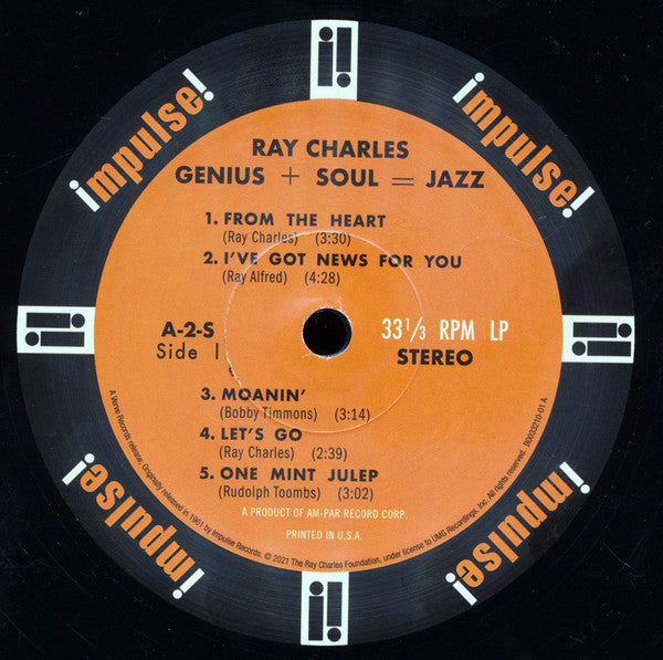 Genius + Soul = Jazz - secondary