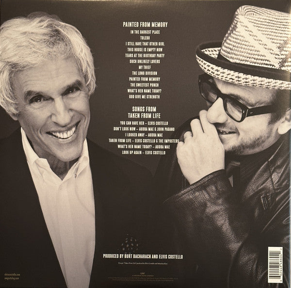 The Songs Of Bacharach & Costello - secondary
