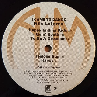 I Came To Dance - secondary