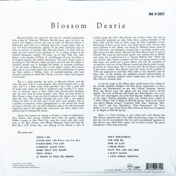 Blossom Dearie - secondary