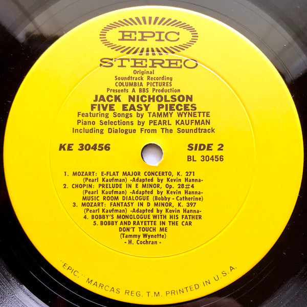 Five Easy Pieces (Original Soundtrack Recording) - secondary