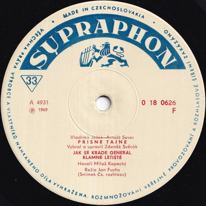 Přísně Tajné - secondary