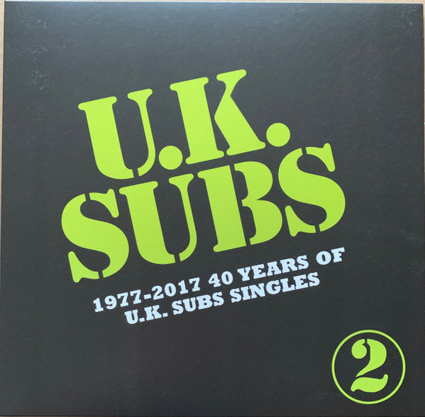 1977 - 2017 40 Years Of U.K. Subs Singles - secondary
