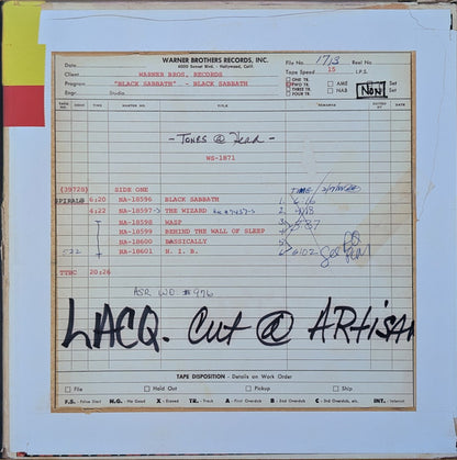 Black Sabbath - secondary