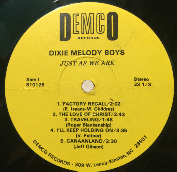 Just As We Are - secondary